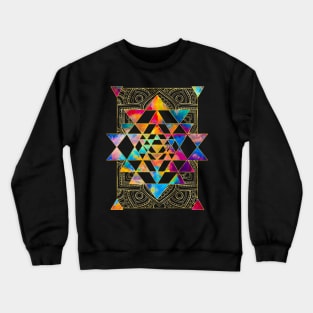 Sri Yantra  / Sri Chakra Crewneck Sweatshirt